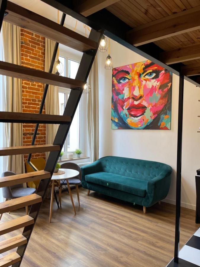 Urokliwy Loft W Ncl Kamienica Vabank 34 Apartamento Łódź Exterior foto